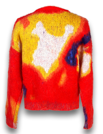Mohair Zip Sweater