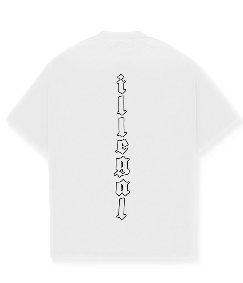 THINK TWICE SHIRT IN WHITE